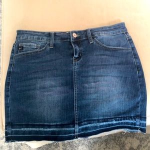 KanCan Jean mini skirt sz 26